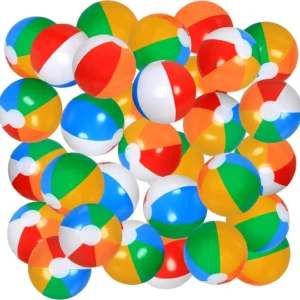 30 Pack Beach Balls Bulk - 1